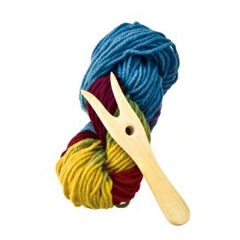 ヴォルマヌファクトゥアフィルゲス Woll-Manufaktur Filges Y字リリアン毛糸付 アースカラー