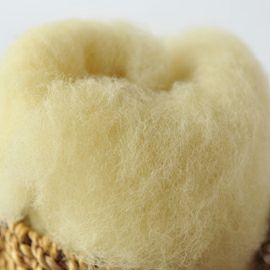 ヴォルマヌファクトゥアフィルゲス Woll-Manufaktur Filges 草木染め羊毛 メルヘンウール単色 05クリーム