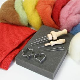 ヴォルマヌファクトゥアフィルゲス Woll-Manufaktur Filges ドライフェルト スターターセット