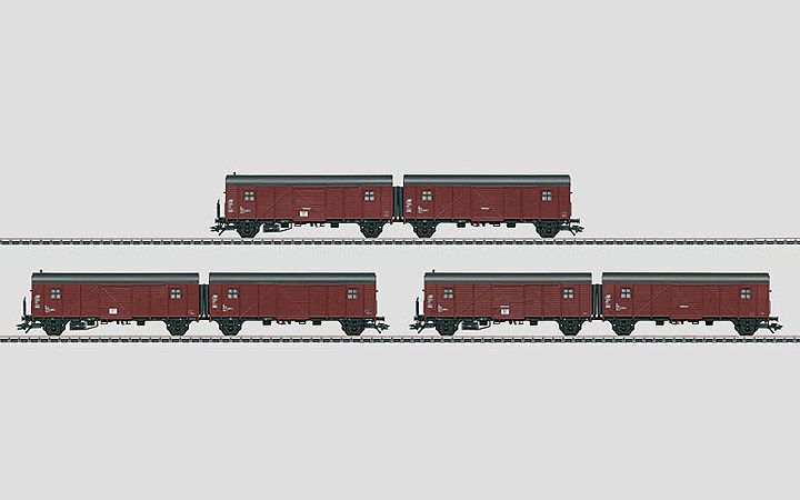 maerklin/メルクリン 48850 Leig-Einheiten 貨車3ペアセット