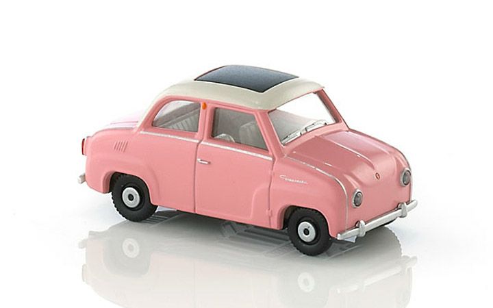 ヴィーキング Wiking 018499 1/87 グラース ゴッゴモビル ｃｌｏｓｅｄ folding roof antique pink