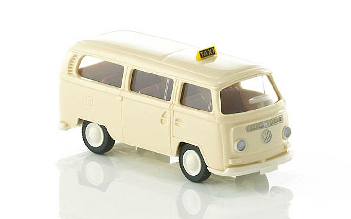 ヴィーキング Wiking 080009 1/87 フォルクスワーゲンT2 Bus Taxi pale ivory