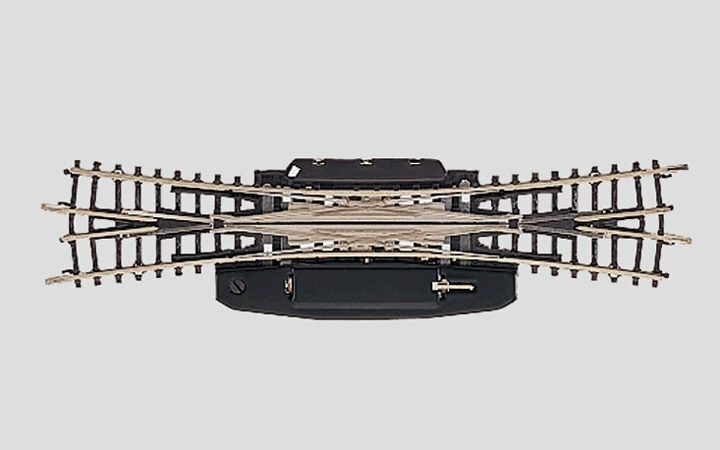 maerklin/メルクリン 8560 ダブルクロスポイントレール L:112.8mm 13°r:323mm for Z