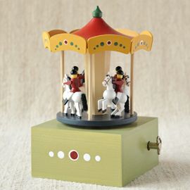 ヴォルフガングヴェルナー Wolfgang Werner オルゴール 回転木馬