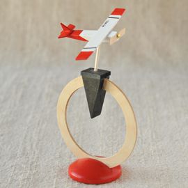 ヴォルフガングヴェルナー Wolfgang Werner フィンガーリング 飛行機 赤