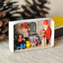 【xmas限定販売】 マッチ箱 サンタからの贈り物