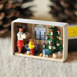 【xmas限定販売】 マッチ箱 クリスマスの前