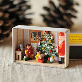【xmas限定販売】 マッチ箱 子供たちのクリスマス