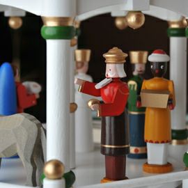 【xmas限定販売】 クリスマスピラミッド4段 聖誕 白