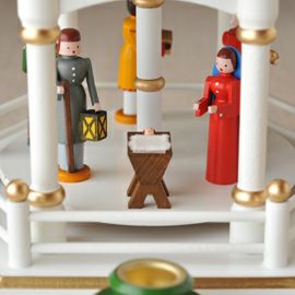 【xmas限定販売】 クリスマスピラミッド3段 聖誕 白