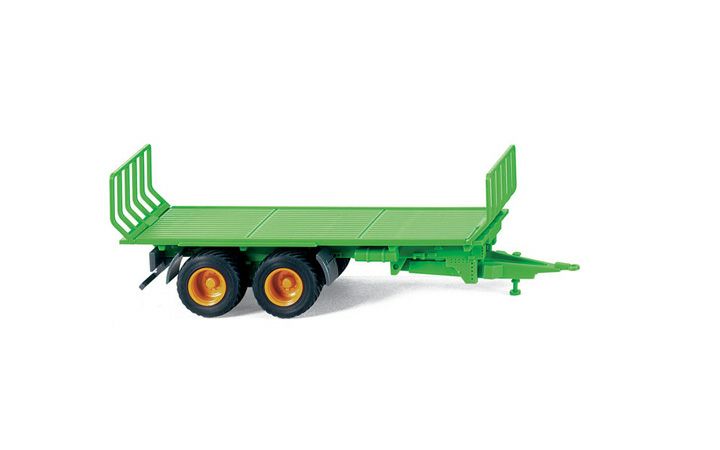 ヴィーキング Wiking 038803 1/87 ヨスキン forage transport trailer green