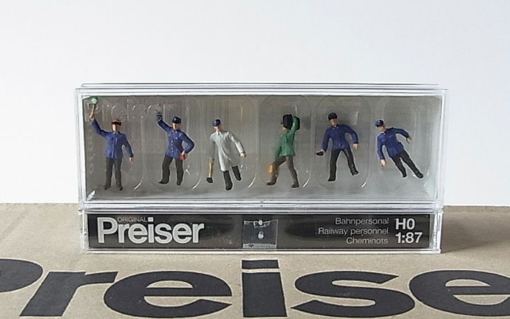 Preiser/プライザー 10010 HO 1/87 鉄道員