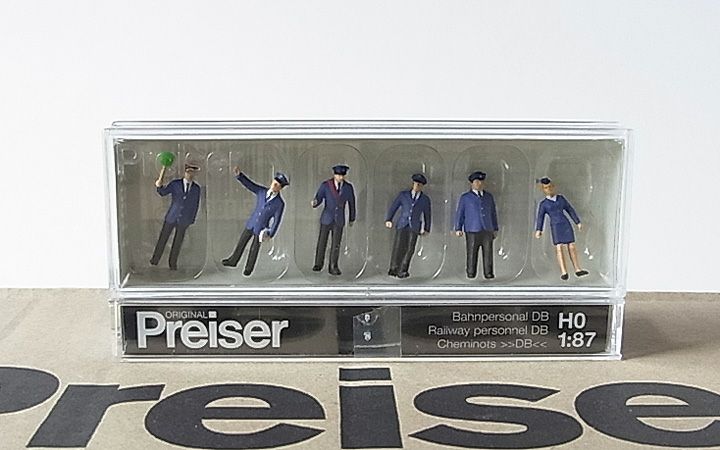 Preiser/プライザー 10011 HO 1/87 鉄道員 DB