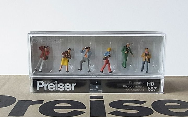 Preiser/プライザー 10089 HO 1/87 カメラマン