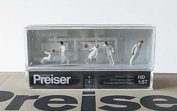 Preiser/プライザー 10101 HO 1/87 救急医療チーム