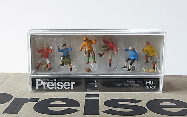 Preiser/プライザー 10190 HO 1/87 登山者