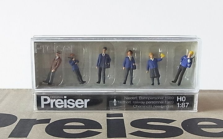 Preiser/プライザー 10213 HO 1/87 鉄道員 オランダ