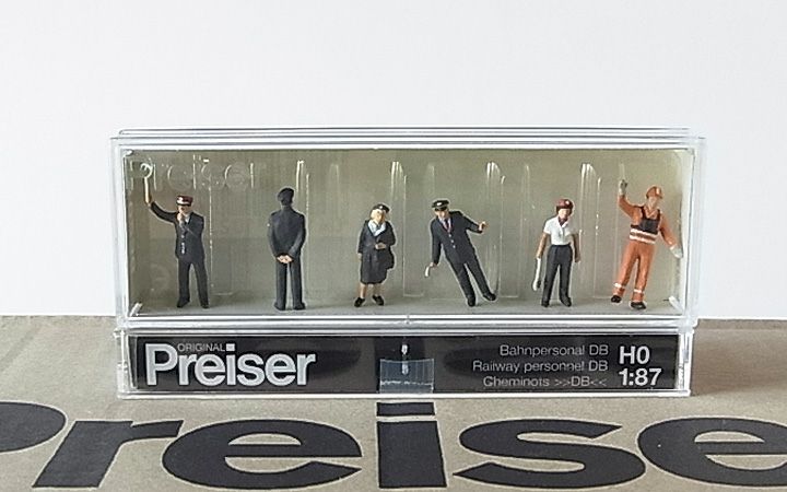 Preiser/プライザー 10236 HO 1/87 鉄道員 DB