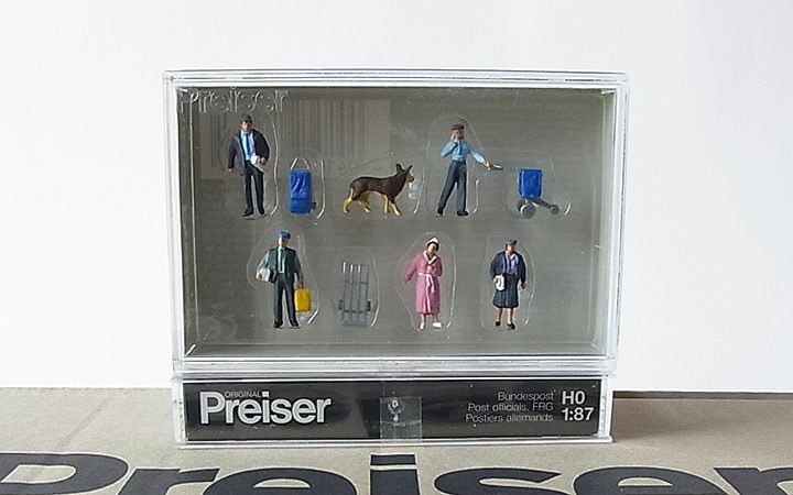 Preiser/プライザー 10248 HO 1/87 ドイツ郵便職員