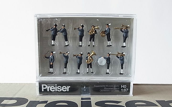 Preiser/プライザー 10250 HO 1/87 バイエルン地方の音楽隊