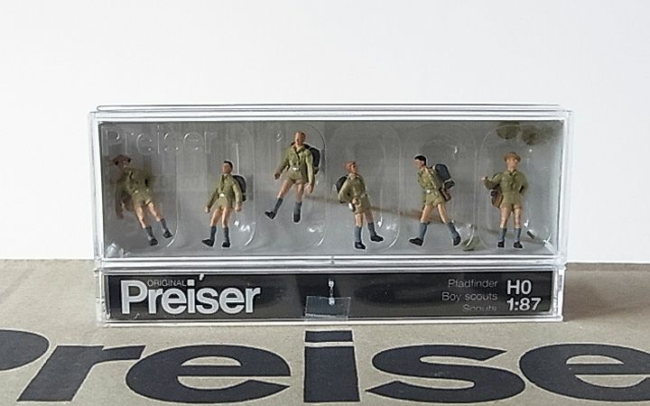 Preiser/プライザー 10260 HO 1/87 ボーイスカウト