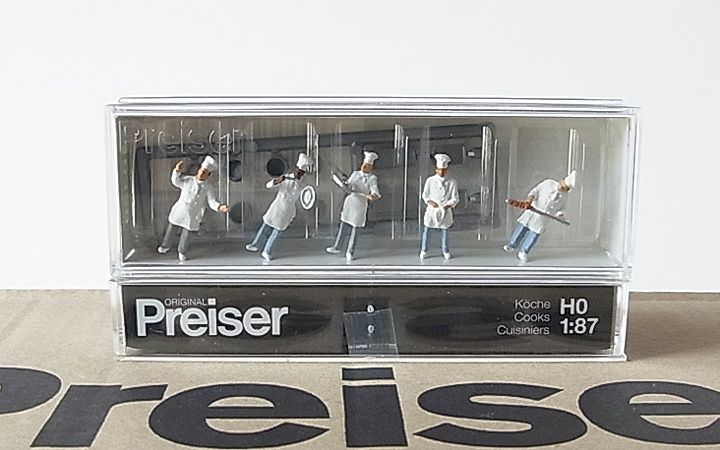 Preiser/プライザー 10329 HO 1/87 料理人