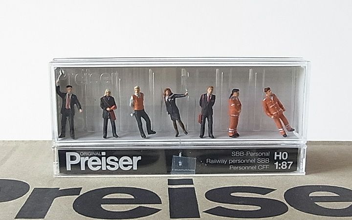 Preiser/プライザー 10407 HO 1/87 鉄道員 スイス