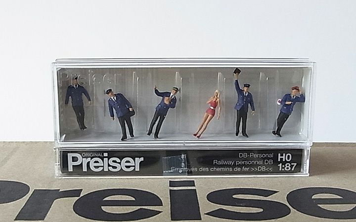 Preiser/プライザー 10416 HO 1/87 鉄道員 DB