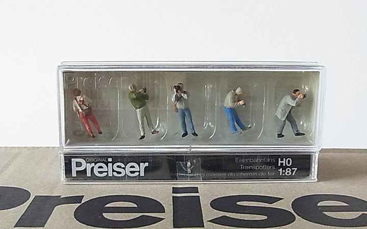 Preiser/プライザー 10531 HO 1/87 鉄道ファン