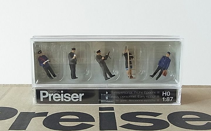 Preiser/プライザー 10558 HO 1/87 鉄道員 epochⅢ