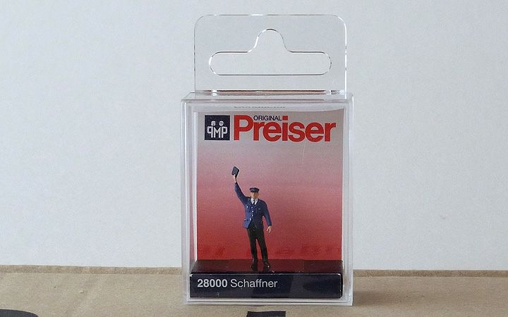 Preiser/プライザー 28000 HO 1/87 車掌