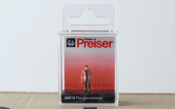 Preiser/プライザー 28010 HO 1/87 操車員