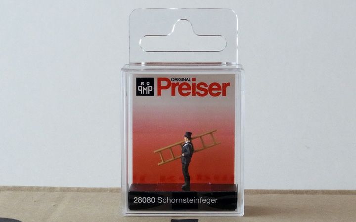 Preiser/プライザー 28080 HO 1/87 煙突掃除夫