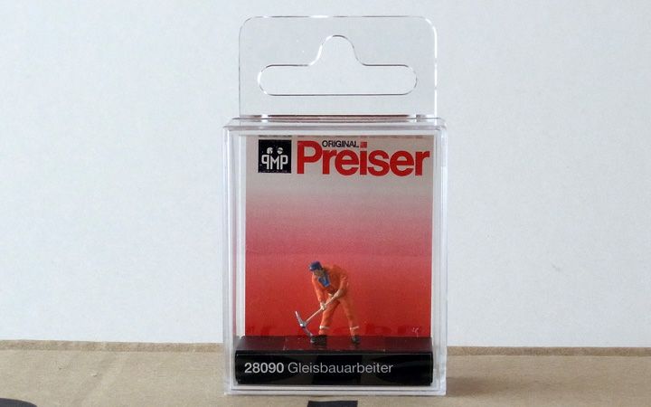 Preiser/プライザー 28090 HO 1/87 保線作業員