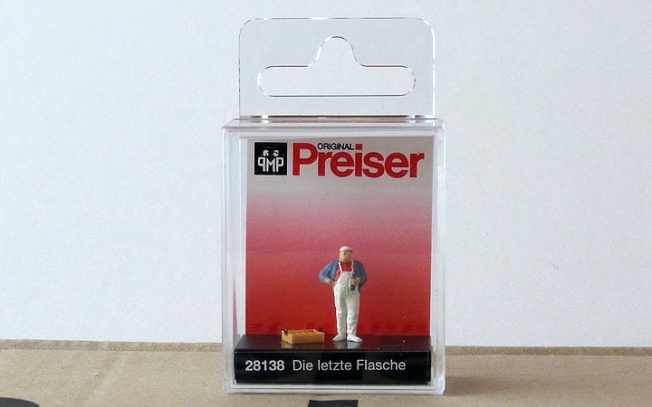 Preiser/プライザー 28138 HO 1/87 最後の一本