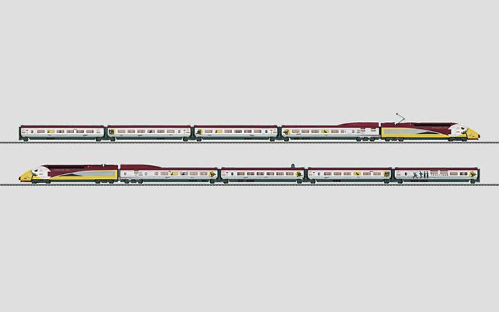 maerklin/メルクリン 37795 高速列車10両セット Tim Und Struppi THALYS（タリス） PBKA