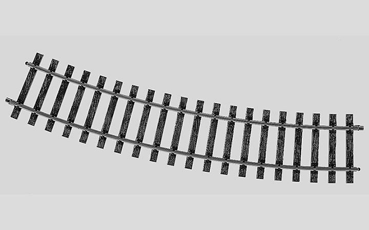 maerklin/メルクリン 5935 カーブドトラック R1020mm 22°30' for 1