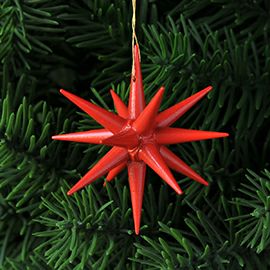 【xmas限定販売】《クリスマスオーナメント》 アルビンプライスラー Albin Preissler 赤い星・小