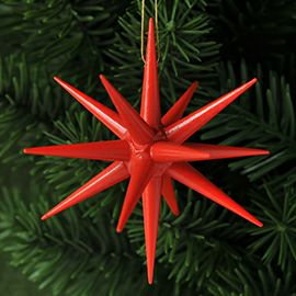 【xmas限定販売】《クリスマスオーナメント》 アルビンプライスラー Albin Preissler 赤い星・大