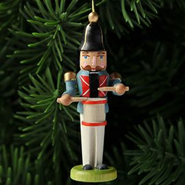 【xmas限定販売】《クリスマスオーナメント》 ミニくるみ割り ドラム