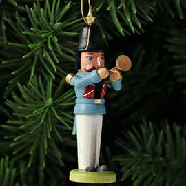 【xmas限定販売】《クリスマスオーナメント》 ミニくるみ割り トランペット