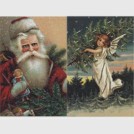 【xmas限定販売】 クリスマスカード2枚組