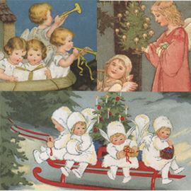 【xmas限定販売】 クリスマスポストカード5枚組C
