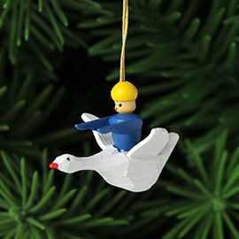 【xmas限定販売】《クリスマスオーナメント》 ヴォルフガングヴェルナー Wolfgang Werner がちょうと男の子 青
