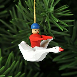 【xmas限定販売】《クリスマスオーナメント》 ヴォルフガングヴェルナー Wolfgang Werner がちょうと男の子 赤