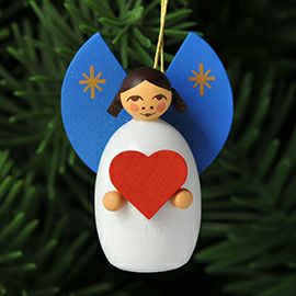 【xmas限定販売】《クリスマスオーナメント》 ヴォルフガングヴェルナー Wolfgang Werner 天使とハート