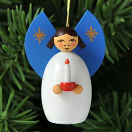 【xmas限定販売】《クリスマスオーナメント》 ヴォルフガングヴェルナー Wolfgang Werner 天使とろうそく