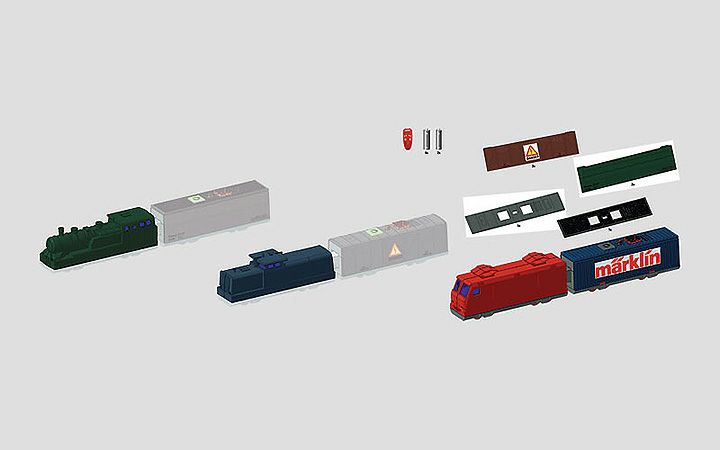 maerklin/メルクリン 36270 電池駆動式機関車組立てキット　赤外線リモコン付