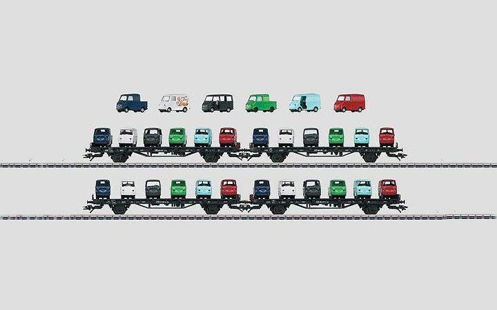 maerklin/メルクリン 45099 トランスポーター4両セット DB Sm24