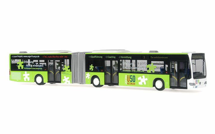 RIETZE AUTOMODELLE/リーツェ 66634 Mercedes-Benz Citaro G Euro 4 Arge Flensburg